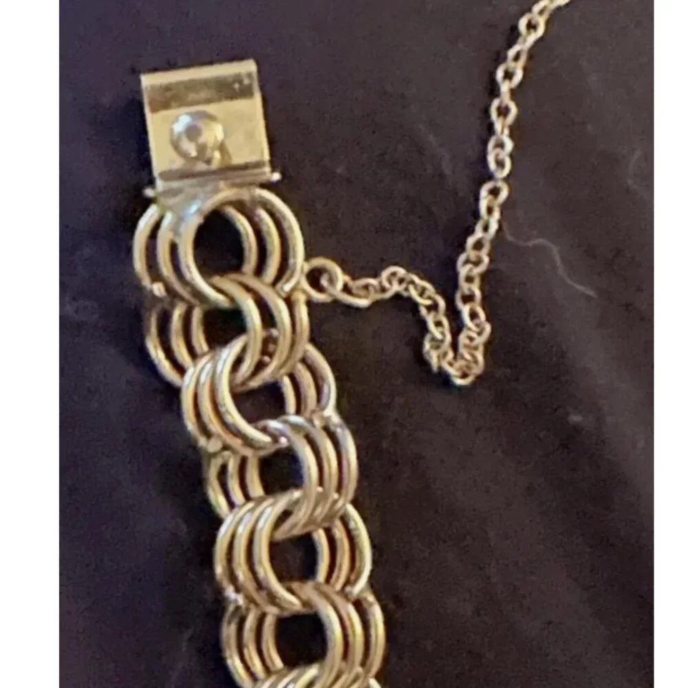 Gold-Tone Multi-Link Chain Bracelet - Elegant Women’s Bracelet